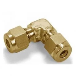 Gas Connector - 8mm 5/16" Compression Elbow Coupling