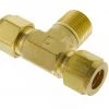 Gas Connector - 8mm 5/16" Compression Tee Coupling