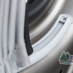 Ford Transit Custom Campervan Blackout Curtains Kit - Black/Grey -Deals Windows & Rooflights Store 3827f4878c 00608.1632494312