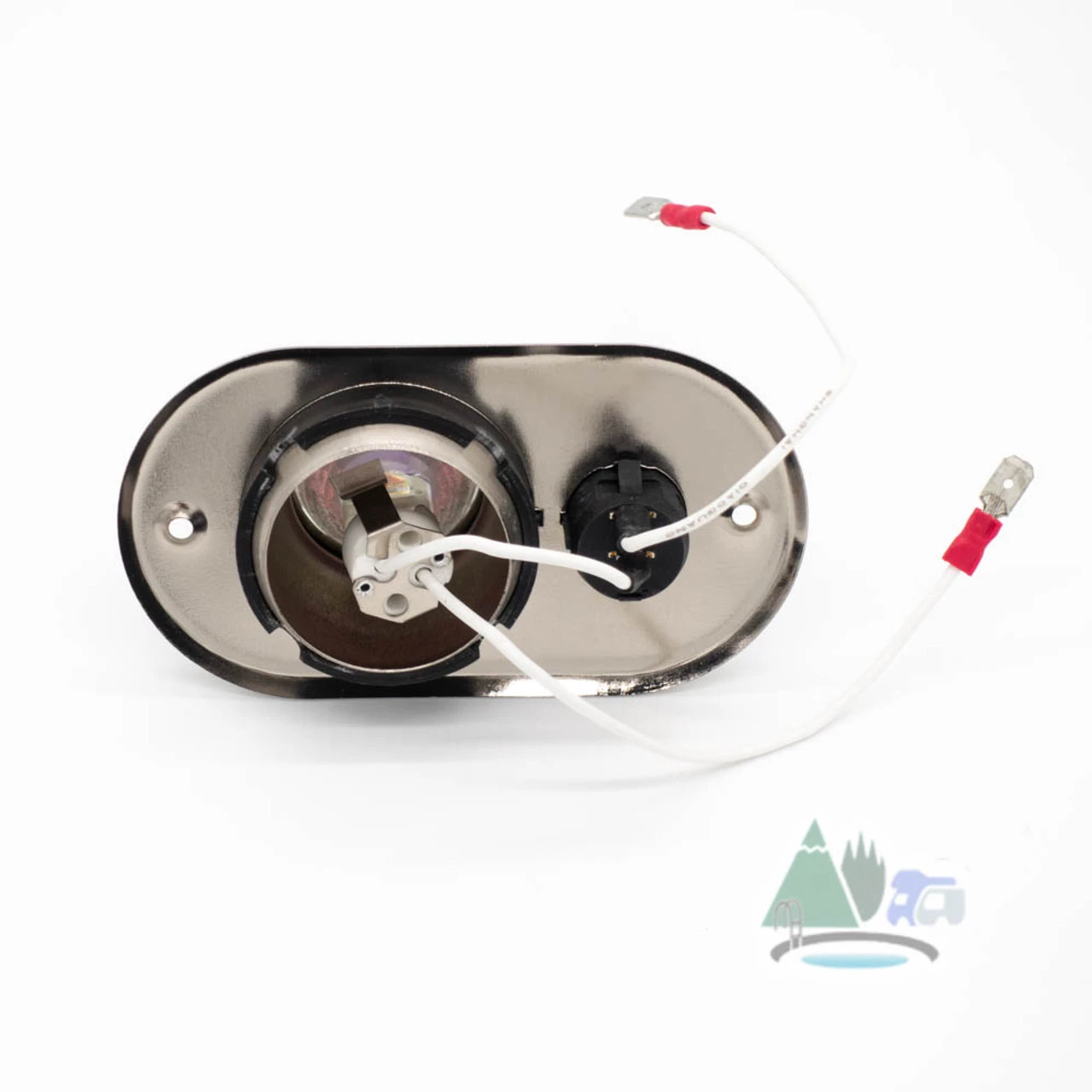 Stainless Steel Switched Halogen Light Fitting 4 Stainless Steel Switched Halogen Light Fitting - Image 4