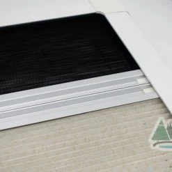 Campervan Window with Top Hinge, Blinds & Flyscreen - Flush Acrylic Glass and Frame -Deals Windows & Rooflights Store DSC03796 32745.1631108291