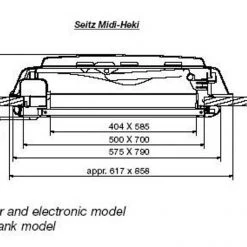 Dometic Midi Heki Campervan Motorhome Caravan Rooflight 9 Dometic Midi Heki Campervan Motorhome Caravan Rooflight -Deals Windows & Rooflights Store Midi Heki 98257.1545297628