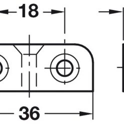 Modesty Block Knock Down Fitting - pack of 50 8 Modesty Block Knock Down Fitting - pack of 50 -Deals Windows & Rooflights Store Mod 2 46670.1538059105