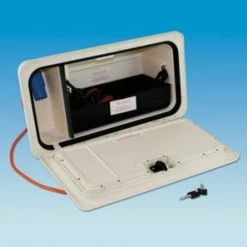 NBBS Caravan & Motorhome Battery Box & Door System