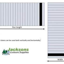 Campervan and Motorhome Tambour Roller Door It in Piano Black -Deals Windows & Rooflights Store Tambour Diagram 62614.1582040637