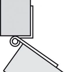 Cranked Flush Hinge 50mm -Deals Windows & Rooflights Store brass 3 19344.1538060438