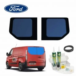 Ford Transit Custom Glass Window Bundle - Barn Door Left & Right