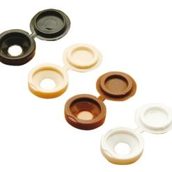 Hinged Cover Caps for Screws - Pack of 50