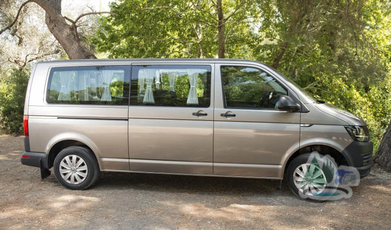 VW T5 T6 Campervan Curtain & Rail Kit - Blackout - LWB 13 VW T5 T6 Campervan Curtain & Rail Kit - Blackout - LWB - Image 13