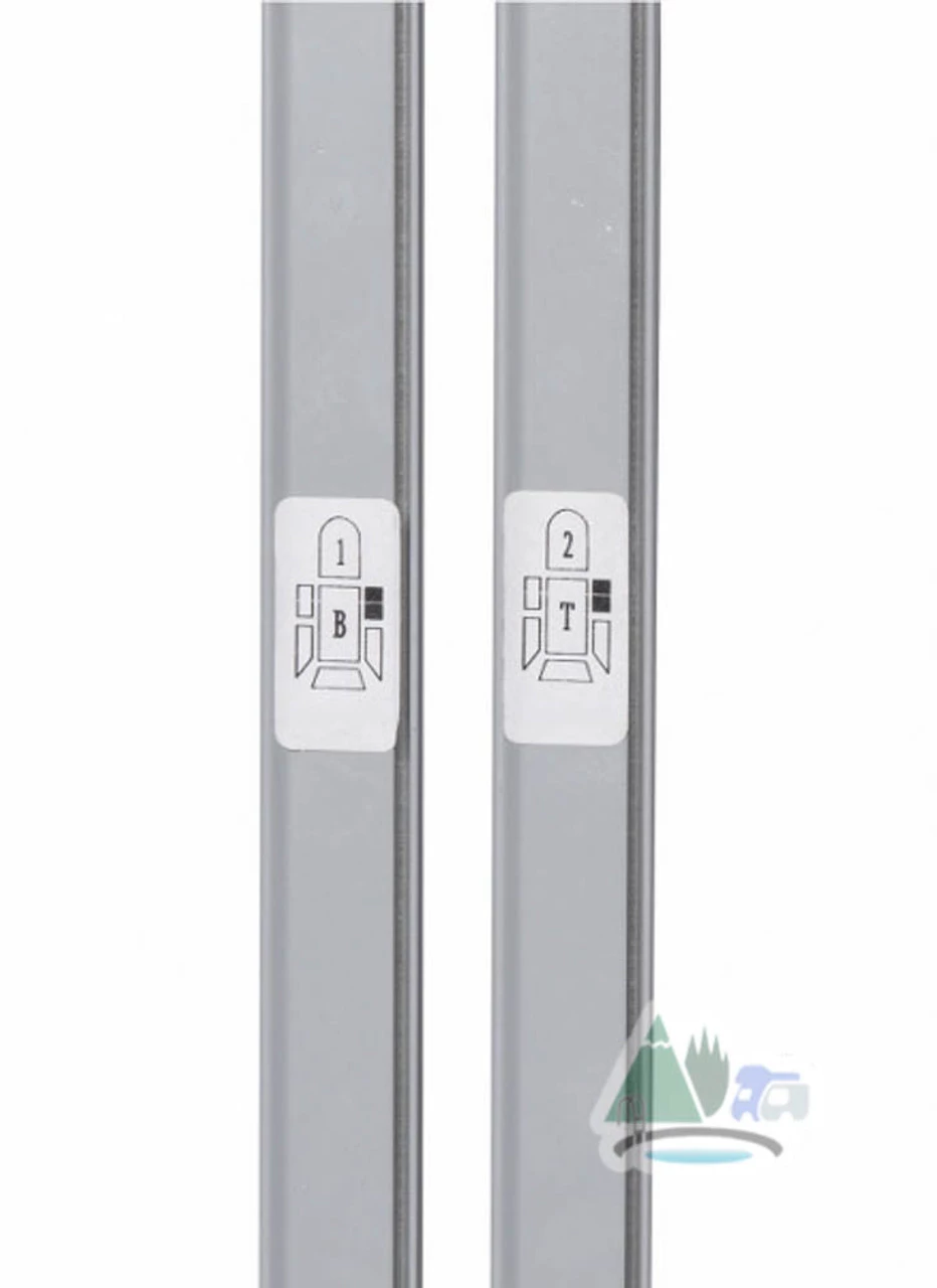 VW T5 T6 Campervan Curtain & Rail Kit - Blackout - SWB 8 VW T5 T6 Campervan Curtain & Rail Kit - Blackout - SWB - Image 8