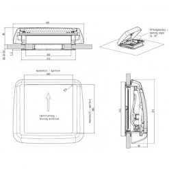 Dometic Micro Heki Campervan Caravan Rooflight 13 Dometic Micro Heki Campervan Caravan Rooflight -Deals Windows & Rooflights Store dometic micro heki 18759.1524738312