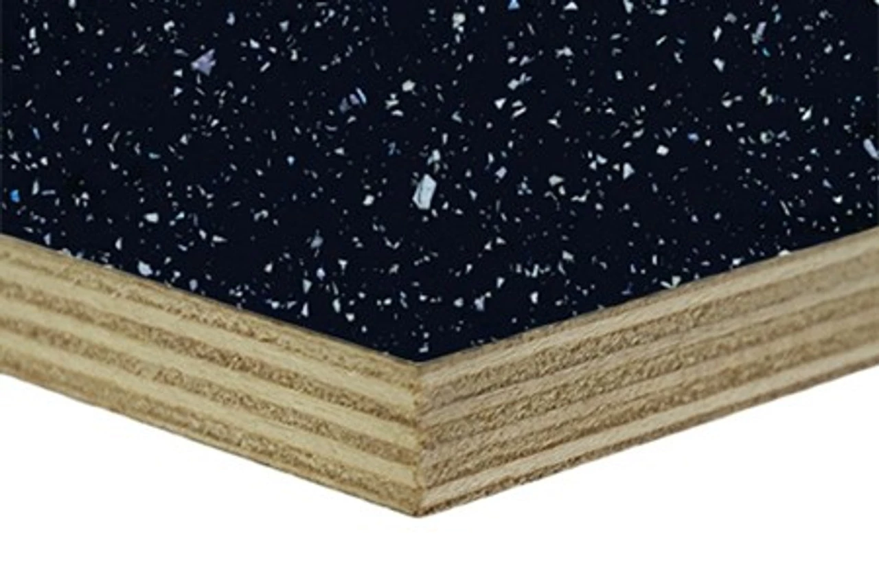 15mm Lightweight Campervan Furniture Ply Wood Gloss Black Spark 2 15mm Lightweight Campervan Furniture Ply Wood Gloss Black Spark - Image 2