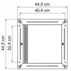Fiamma Rollo Vent Kit 40 - Blinds for Fiamma Rooflights -Deals Windows & Rooflights Store fiamma rollo vent 40 dimensions 95115.1632993551