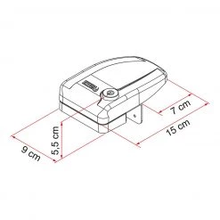 Fiamma Safe Door Security Lock - Caravan and Motorhome -Deals Windows & Rooflights Store fiamma safe door dimensions 79820.1630409432