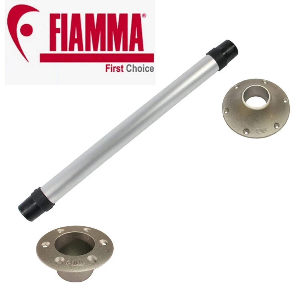 Fiamma Motorhome Caravan Table Leg and Fixing Plates 1 Fiamma Motorhome Caravan Table Leg and Fixing Plates