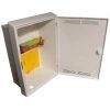 White Inset Cavity G4 U6 Gas Meter Box Housing