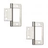 Flush Hinge for Inset Doors - 2 Pack