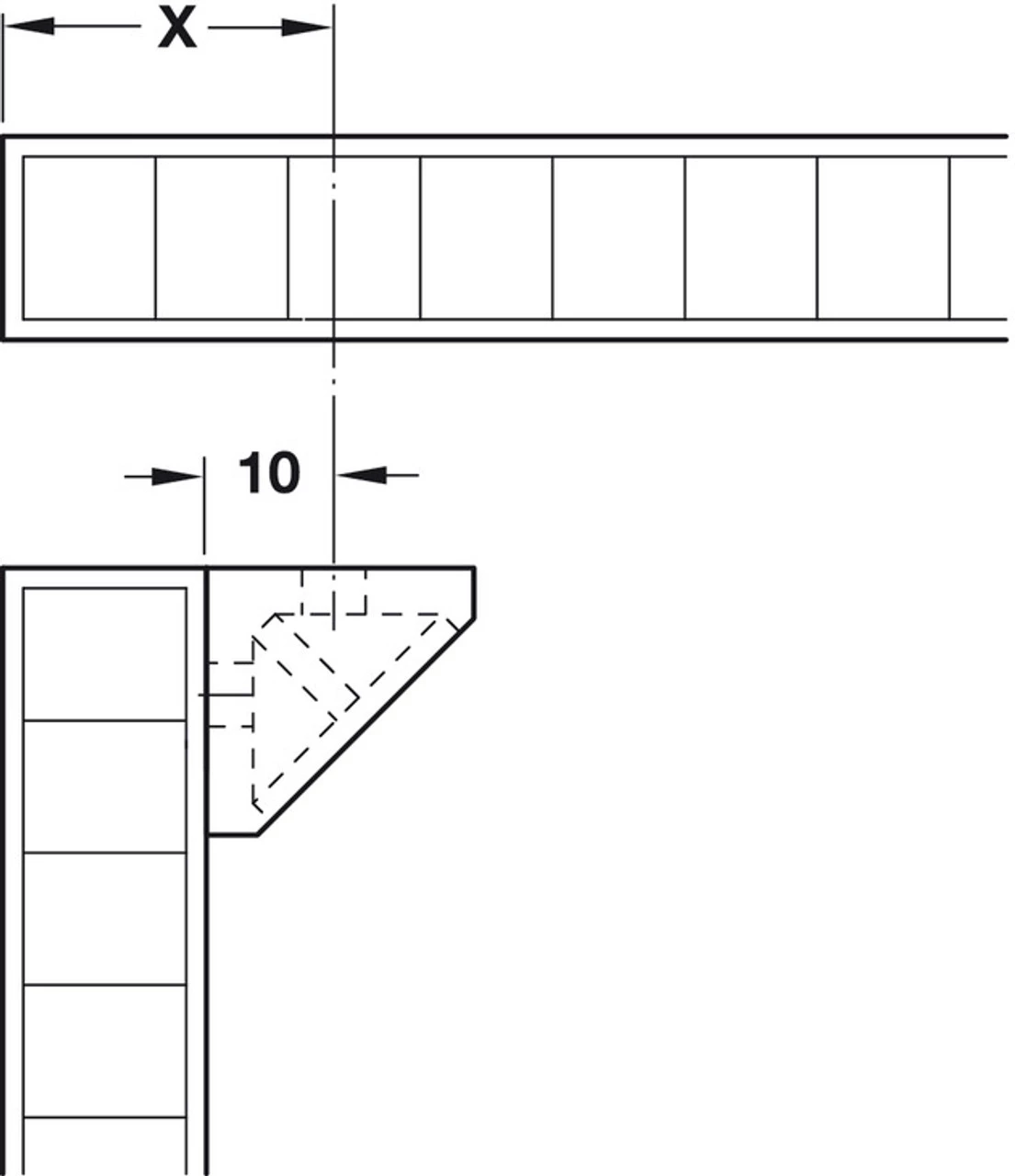 Mini Corner Connector with Cover Cap - Pack of 10 6 Mini Corner Connector with Cover Cap - Pack of 10 - Image 6
