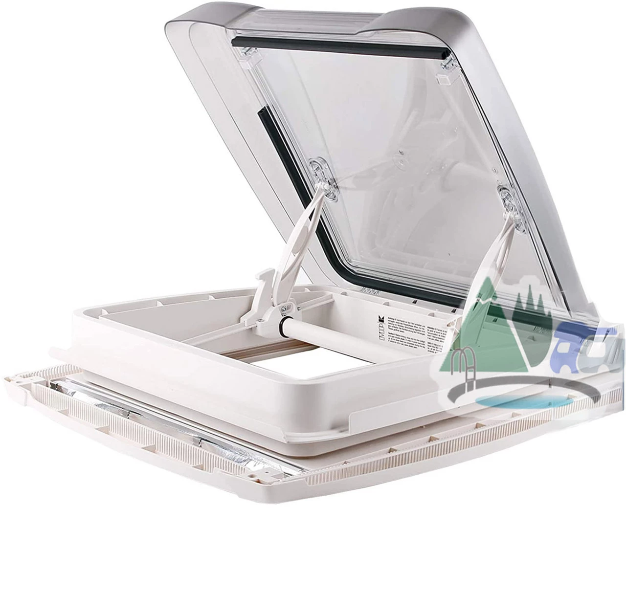 MPK Vision Star Pro Roof Vent 400 x 400 for Campervans 2 MPK Vision Star Pro Roof Vent 400 x 400 for Campervans - Image 2