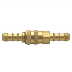 Quick Release 8mm Gas Coupling With Nozzles and Shut-Off Valve