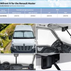 Remis Campervan Window Cab Blinds for Master & Movano -Deals Windows & Rooflights Store remis blinds master 66470.1620143766