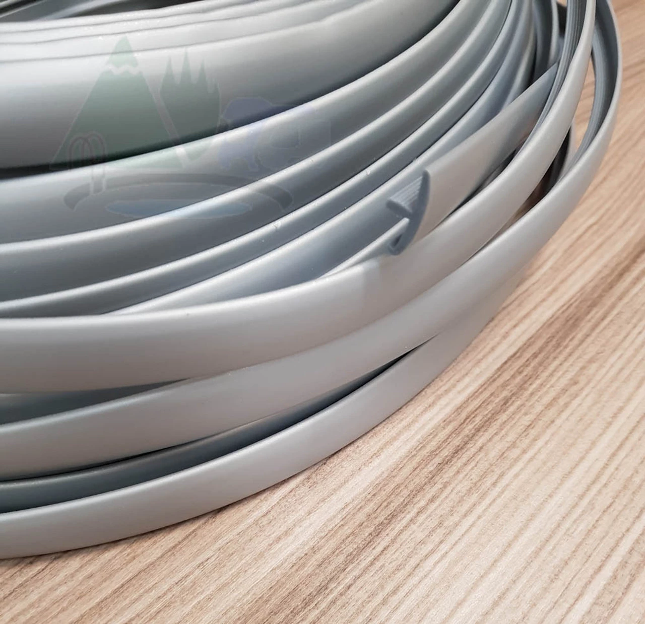 18mm Knock On Edging T-Trim for 15mm Campervan Ply - Silver 1 18mm Knock On Edging T-Trim for 15mm Campervan Ply - Silver