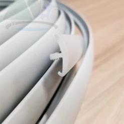 18mm Knock On Edging T-Trim for 15mm Campervan Ply - Dark Grey