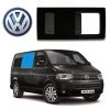 VW T5 T6 Bonded Privacy Glass Sliding Window - Front Right Hand